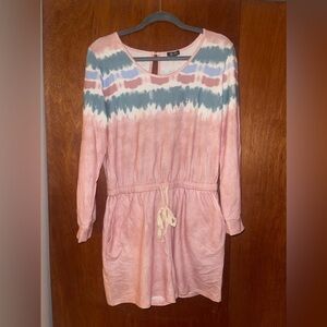 Lily Rose Tie-Dye Romper